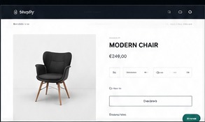 B2B custom ordering ecommerce screen